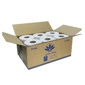 Papel Toalla 6 Rollos x 150 (1pliego)